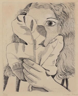 View 1 of Lot 393: Girl with Fig Leaf