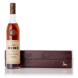 View 1 of Lot 6628: Hine Grande Champagne Cognac 42.5 abv 1944 (1 BT70)