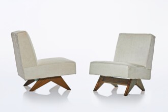 View 1 of Lot 65: Pair of "High Court" Chairs