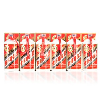 View 1 of Lot 11: 2004年产 “五星牌”贵州茅台酒 Kweichow Five Star Moutai 2004 (6 x 500ml)