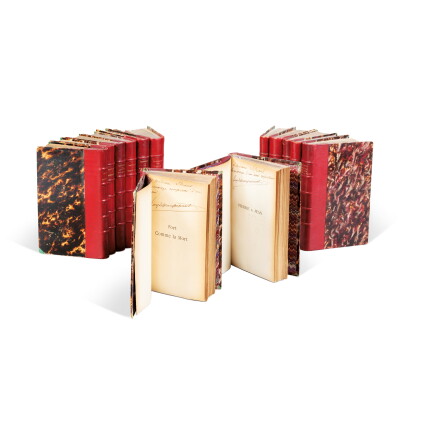 Catalog image of Treize ouvrages, dont 12 en édition originale. Paris, 1880-1890. Bel ensemble e…