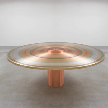 Catalog image of A Unique "Freeze Ring" Table
