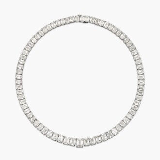 View 1 of Lot 4: Diamond Necklace 