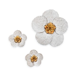 View 1 of Lot 362: Buccellati | Demi-parure or deux tons | Two tone gold demi-parure