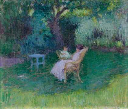 Catalog image of Suzanne et Lily Butler in Claude Monet's Garden