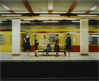 Catalog image of eve sussman | women in the s-bahn (from the rape of the sabine women)