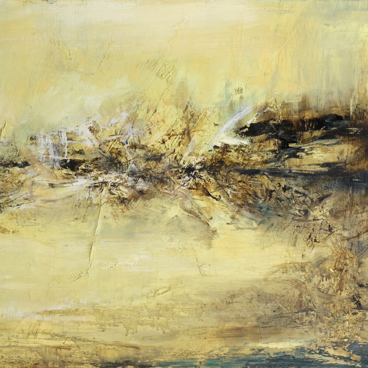 Discoveries A Striking Abstract Painting By Zao Wou Ki Contemporary Art Sotheby S