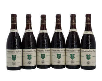 View 1 of Lot 1004: Châteauneuf du Pape Rouge, Réserve des Célestins 2001 Henri Bonneau (12 BT)