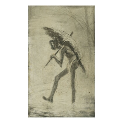 Catalog image of devi prosad roy chowdhury | man with umbrella