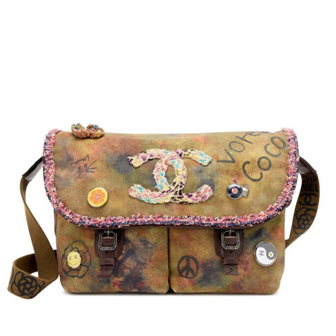 Chanel Graffiti Messenger Bag