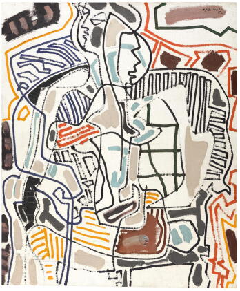 Catalog image of patrick heron | the playing-card girl : 1952