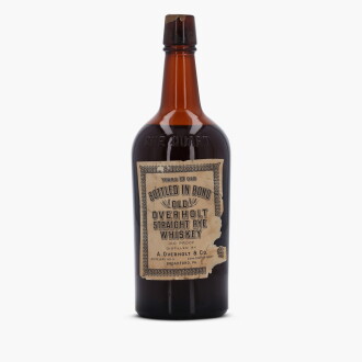 View 1 of Lot 2521: Old Overholt 13 Year Old Straight Rye 100 Proof 1916 (1 Bottle Quart)