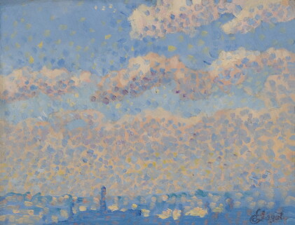 Catalog image of Étude de ciel nuageux sur la ville