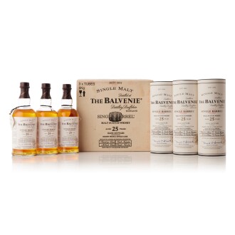 View 1 of Lot 6208: The Balvenie 25 Year Old Single Barrel #6371 46.9 abv 1978 (3 BT75)