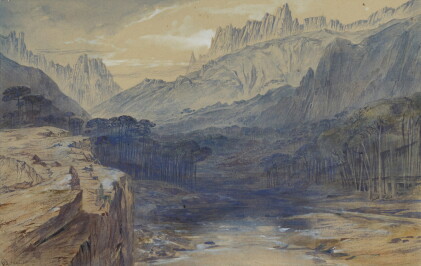 Catalog image of edward lear | the pass of bavella, corsica