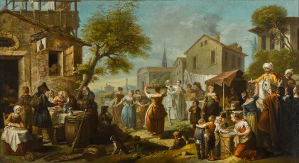 Catalog image of a village fair