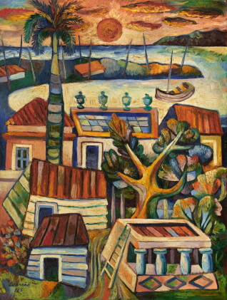 Catalog image of mario carreño | paisaje cubano (cuban landscape)