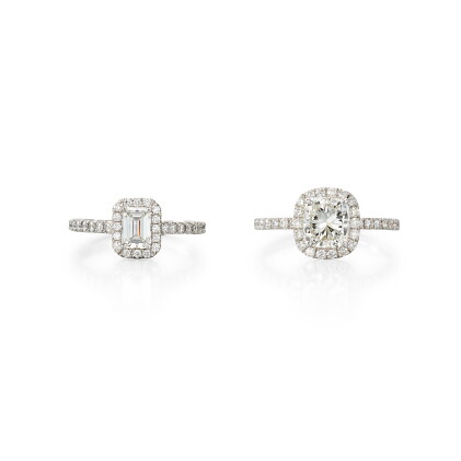 Catalog image of Diamond Ring and Diamond Ring | 蒂芙尼 | 鑽石戒指 及 鑽石戒指