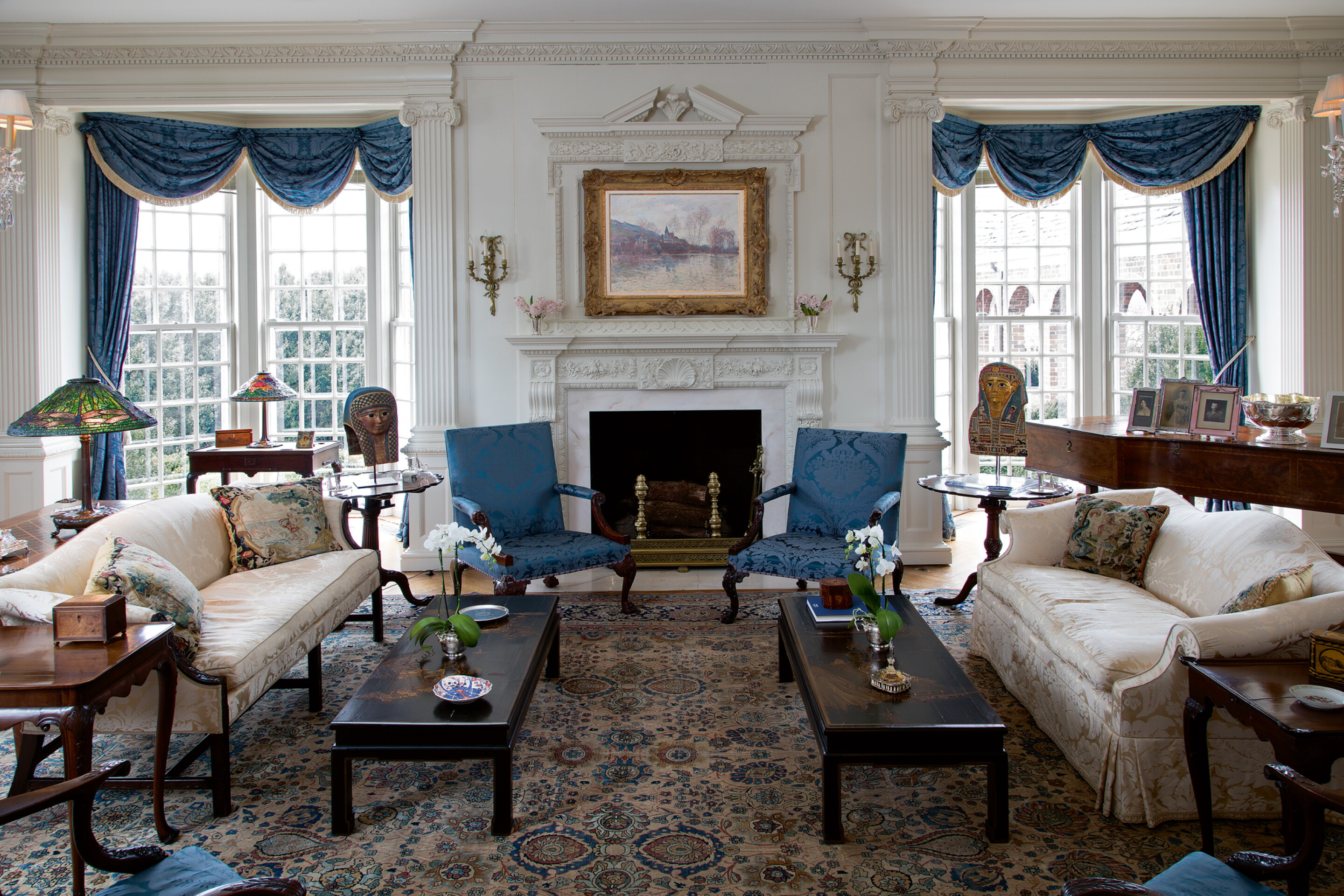 Tour Gallison Hall, A Magnificent Virginia Estate | Interiors + Design ...