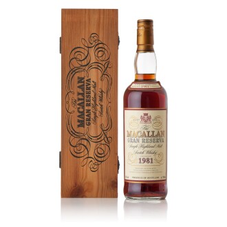 View 1 of Lot 6035: The Macallan 18 Year Old Gran Reserva 40.0 abv 1981 (1 BT70)