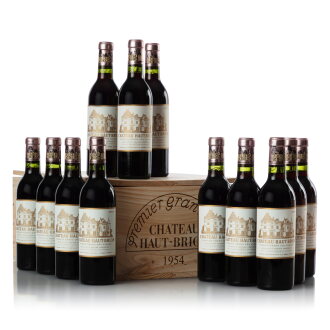 View 1 of Lot 10: Château Haut Brion 1954  (12 HFBT)