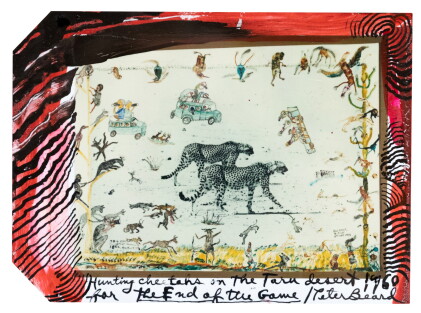 Catalog image of Hunting Cheetahs on the Taru desert