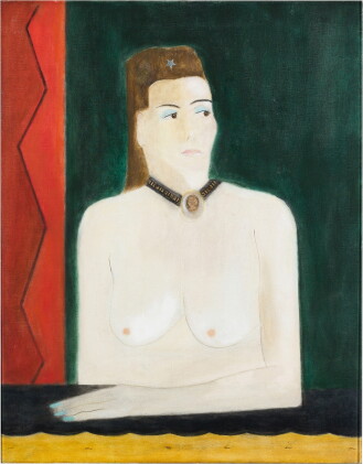 Catalog image of Daphne with her Arm on a Table