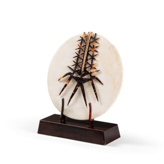 View 1 of Lot 84: Pectoral tema, Île de Santa Cruz, Îles Salomon | Tema pendant, Santa Cruz Island, Salomon Islands