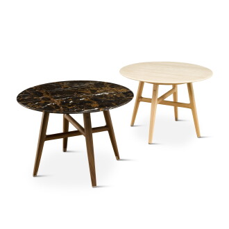 View 1 of Lot 678: Set of Two Les Necessaires d'Hermès Small Satellite Coffee Tables