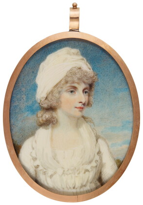 Catalog image of henry edridge, a.r.a. | portrait of a lady, circa 1790