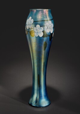 View 1 of Lot 349: "Dogwood" Cameo Vase