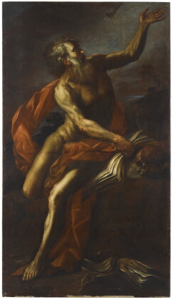 Catalog image of bolognese school, 17th century | saint jerome in the wilderness