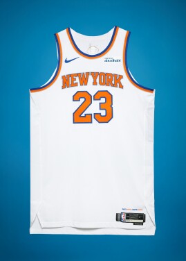 View 1 of Lot 12: Mitchell Robinson ‘NBA Finals Debut’ New York Knicks 2026 NBA Finals Game Worn Association Edition Jersey | Game 1 