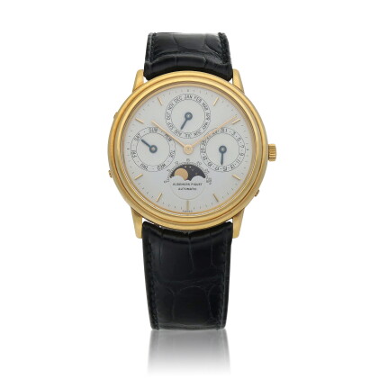 Catalog image of Audemars Piguet, Ref. BA 55480: Yellow gold automatic wristwatch circa 1980