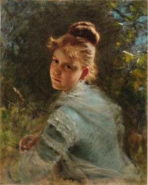 View 1 of Lot 121: Portrait of Sarah Choate Sears