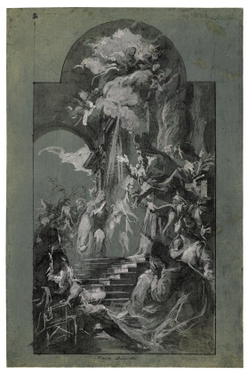 Catalog image of study for the presentation of the virgin
