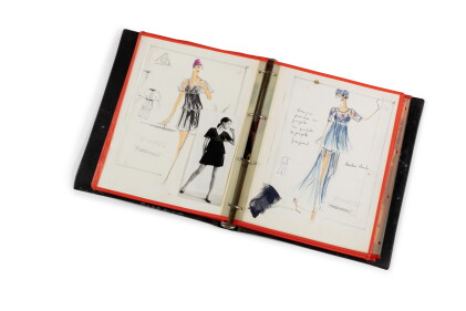 Catalog image of An original folder of twenty-five sketches and documentation | Classeur origina…