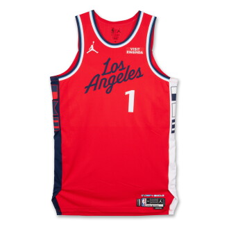 View 1 of Lot 15: James Harden Los Angeles Clippers 2025-2026 Game Worn Statement Edition Jersey | 34 Points