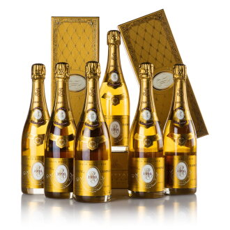 View 1 of Lot 532: Louis Roederer, Cristal Brut 1990  (6 BT)