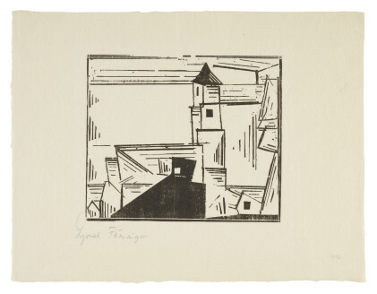 Catalog image of lyonel feininger | gelbe dorfkirche, 3 (prasse w270)