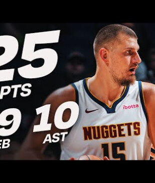 Nikola Jokić Gets His Third Straight TRIPLE-DOUBLE! | October 27, 2025