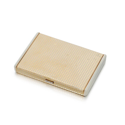 Catalog image of Enamel and diamond cigarette case