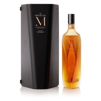 View 1 of Lot 6055: The Macallan M Copper Decanter 2022 Release 42.0 abv NV (1 BT70)