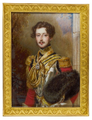 Catalog image of simon jacques rochard | portrait of sir john cathcart, 5th bt (1810-1878)