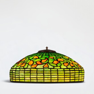 View 1 of Lot 11: "Swirling Leaf" Shade