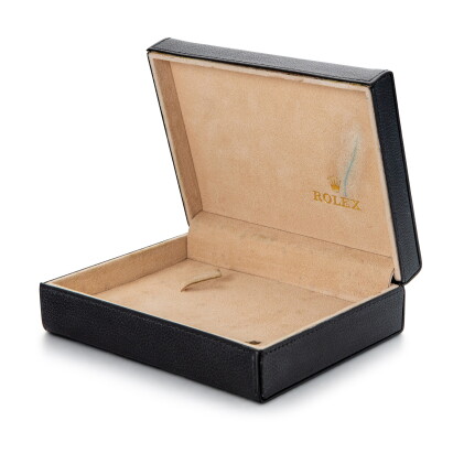Catalog image of Cellini A leather presentation box, Circa 1975 | 勞力士 | Cellini 皮製盒子，約1975年製