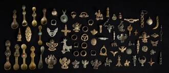 View 1 of Lot 896: A spectacular group of thogkchas, Tibet, Himalayan regions and Central Asia, 8th - 14th century