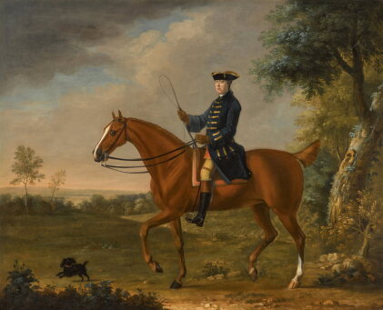 Catalog image of Portrait of a gentleman on a chestnut hunter