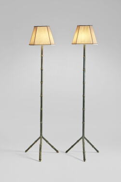 View 1 of Lot 309: Pair of Floor Lamps