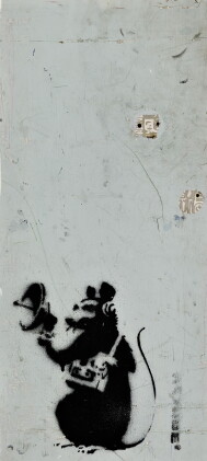 Catalog image of banksy 班克斯 | radar rat 雷達鼠